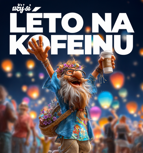 Léto na kofeinu: Víc slunce, víc radosti, víc kafe. A třeba i vstup na fesťák