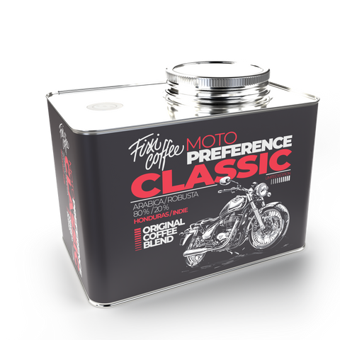 MOTO fešák – Classic (kafe + tričko)