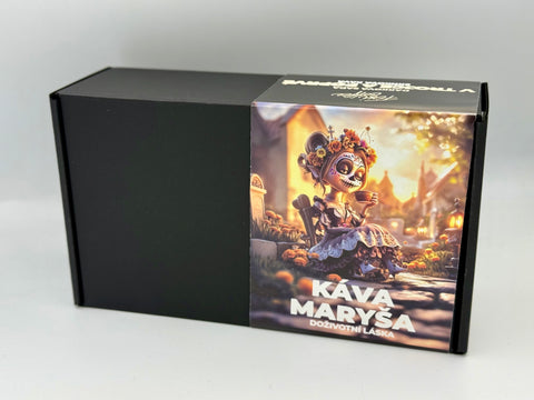 Káva Maryša – V trojce a poprvé – degustační sada (3x150 g)