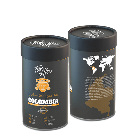 Kolumbie Excelso – výběrová káva, 100% arabica