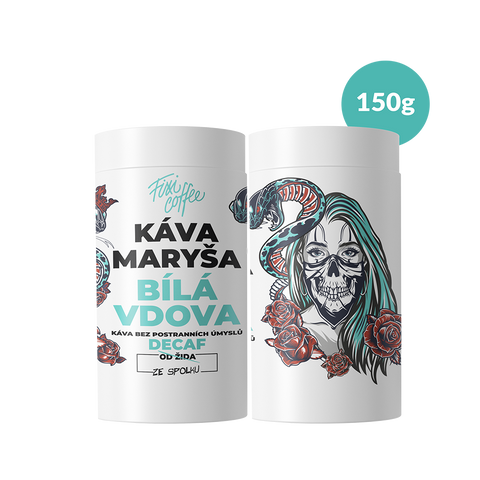 Fixi Coffee Maryša - Bílá vdova - směs výběrové kávy v dárkové dóze