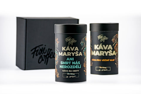 Káva Maryša – dárková sada ze spolku poprvé (2x250 g)