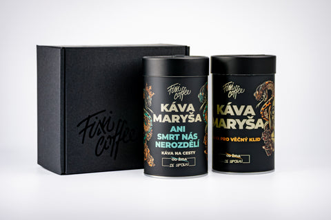 Káva Maryša – dárková sada ze spolku poprvé (2x250 g)