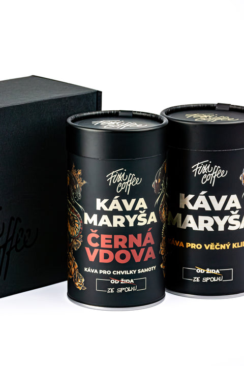 Káva Maryša – dárková sada ze spolku podruhé (2x250 g)