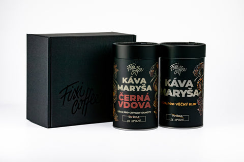 Káva Maryša – dárková sada ze spolku podruhé (2x250 g)