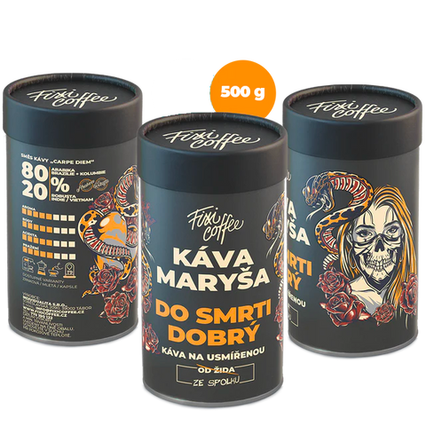 Káva Maryša – Do smrti dobrý – dárková káva