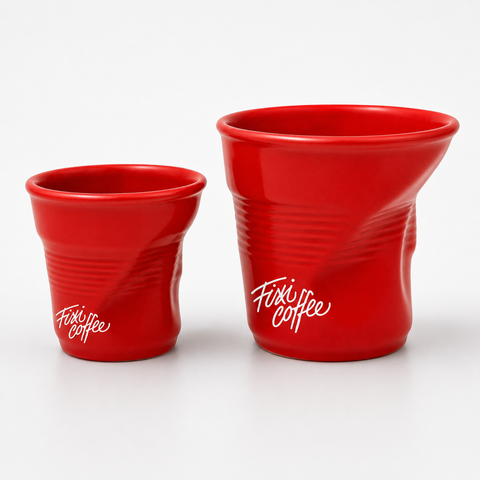 Pomačkaný hrnek Fixi Coffee