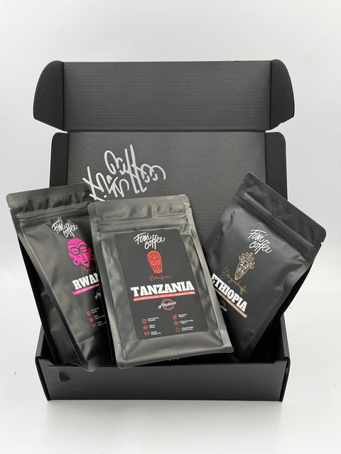 Afrika – Malá cesta – degustační sada kávy (3x100 g)