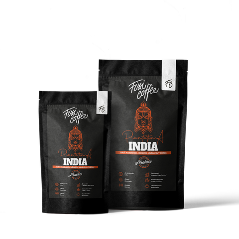 Fixi Coffee India - 100% výběrové kávy v pytlíku