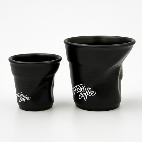 Pomačkaný hrnek Fixi Coffee