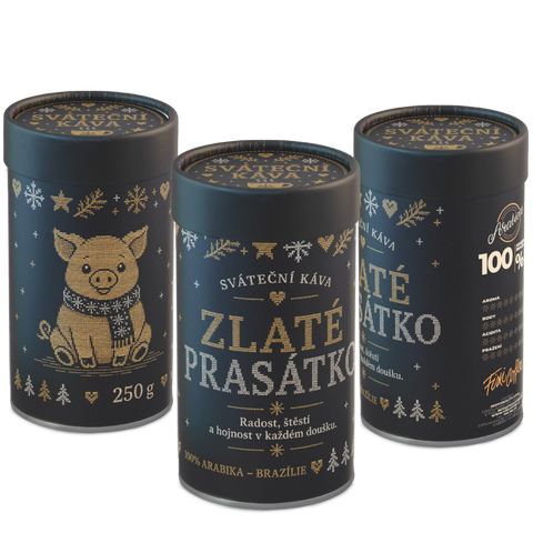 Vánoční edice - Zlaté prasátko
