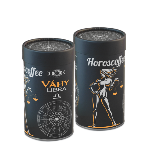 Fixi Coffee Horoscoffee Váhy - směs výběrové kávy v dárkové dóze