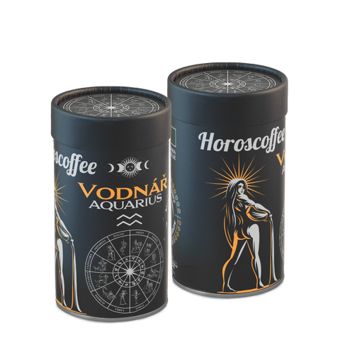 Fixi Coffee Horoscoffee Vodnář - směs výběrové kávy v dárkové dóze