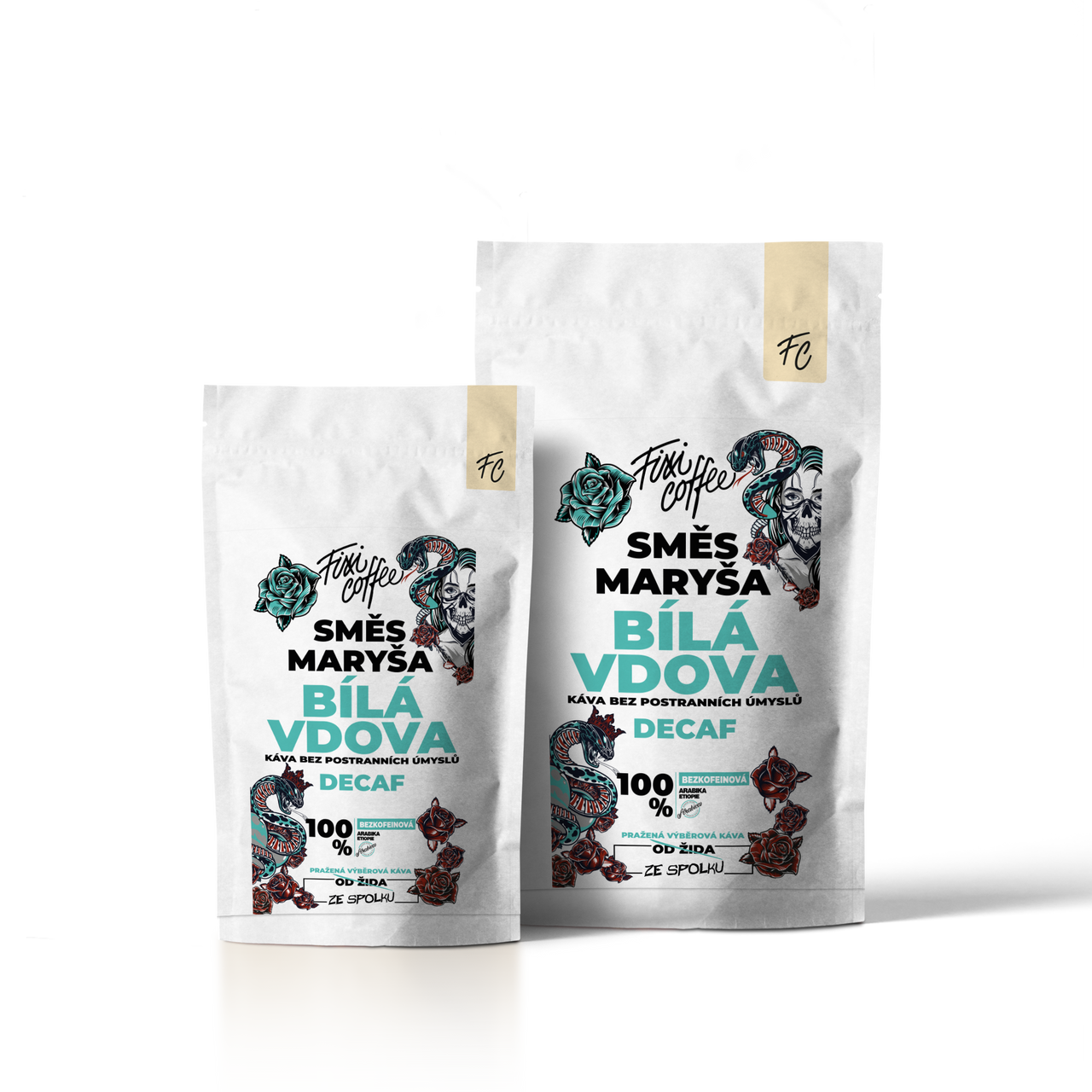 Fixi Coffee Maryša - dárková káva zrnková, mletá i v kapslích