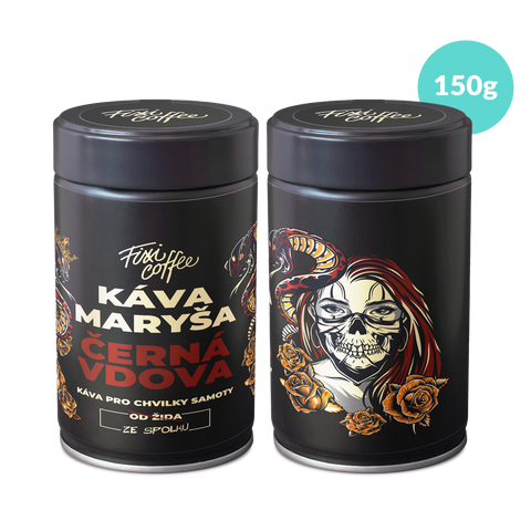 Káva Maryša – Černá vdova – dárková káva