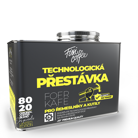 Fofrkafe – Technologická přestávka – dárková káva