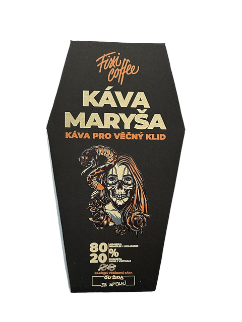 Káva Maryša – Směs Káva Maryša – rakvička